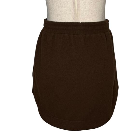 NWOT KkCo Pacific Fleece Mini Skirt in Mud – Sz Med - Picture 11 of 12